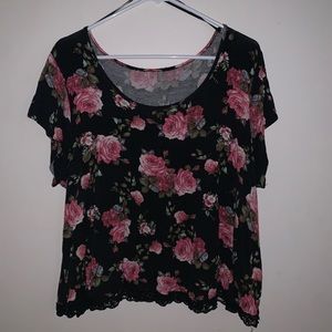 Forever 21 Plus Size Floral Top